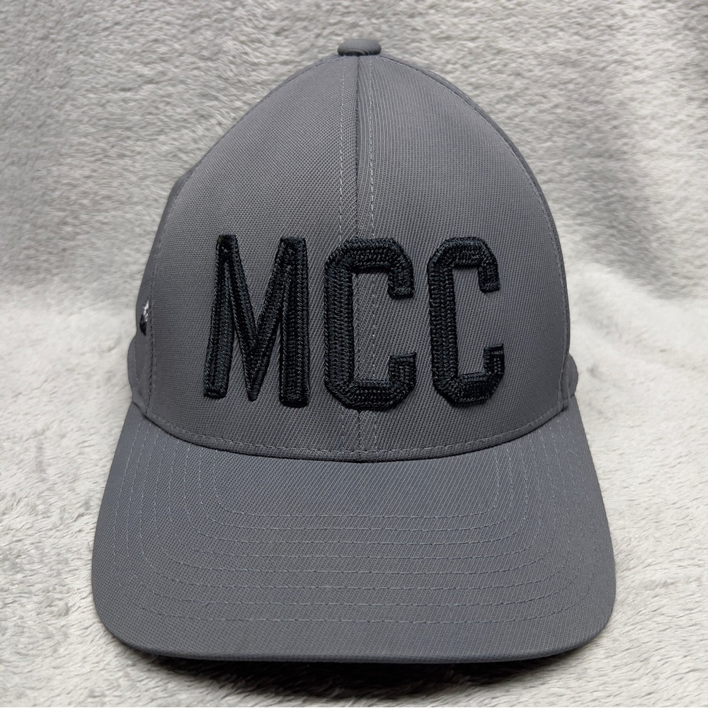 G/Fore G4 MCC Snapback Golf‎ Hat One Ten Flexfit Gray Stretch Twill Outdoor
